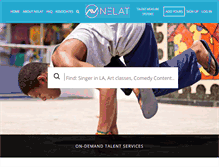 Tablet Screenshot of nelat.com